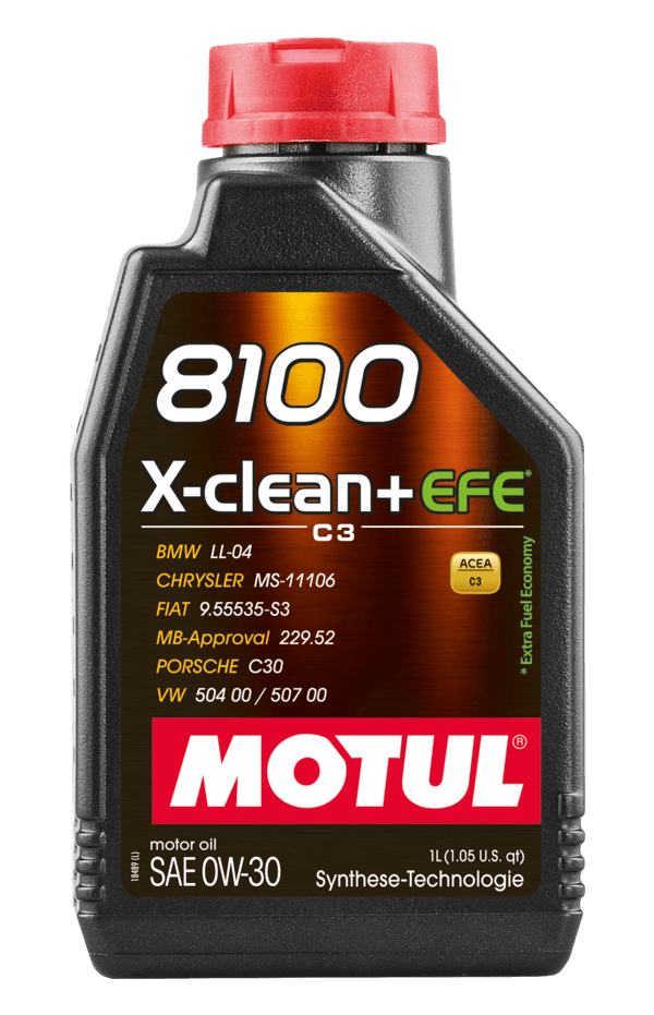 MOTUL 8100 X-CLEAN + EFE 0W30