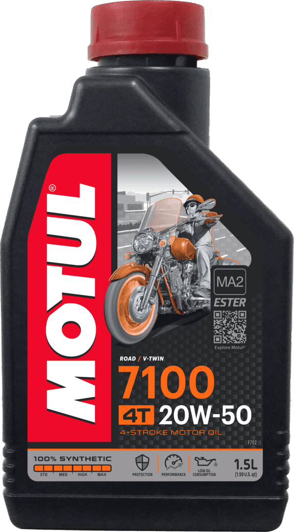 【特価即納品】モチュール 7100 4T MA2 20W-50 1L 7缶 7100 4T 20W-50 - Motul
