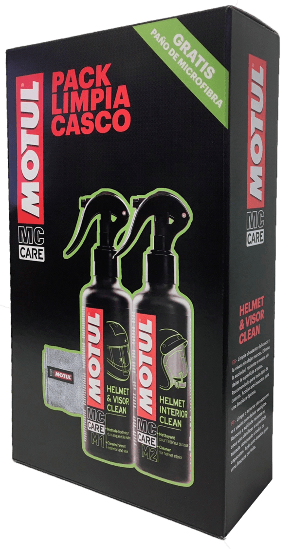 PACK LIMPIA CASCOS (M1 + M2)