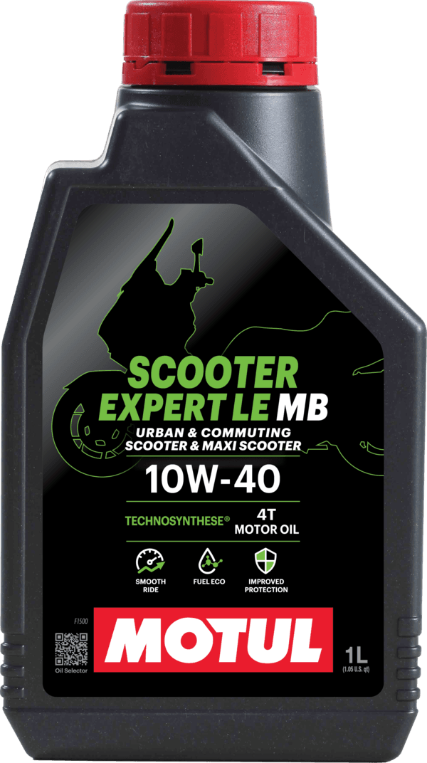 モチュール SCOOTER POWER LE 4T MB 5W40 1L 4缶 MOTUL SCOOTER POWER LE 4T 5W-40 - Motul