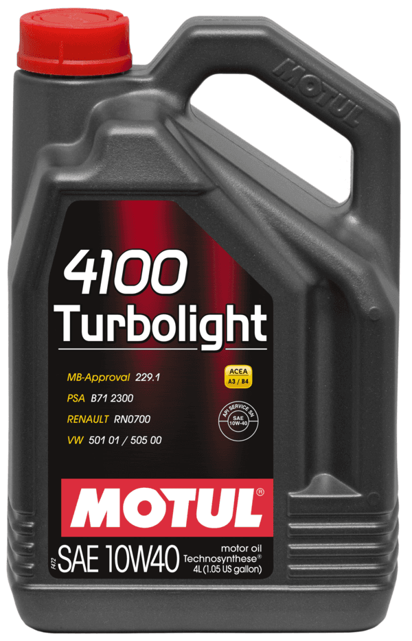 MOTUL 4100 TURBOLIGHT 10W-40