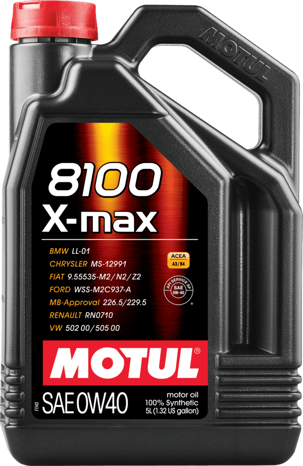 MOTUL 8100 X-MAX 0W-40