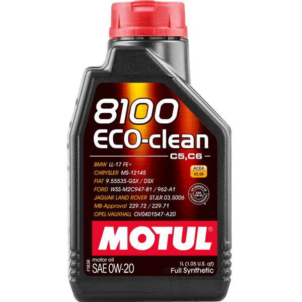 MOTUL 8100 ECO-CLEAN 0W-20 - SKU 114365