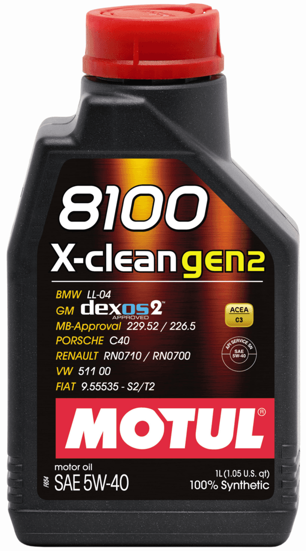 MOTUL 8100 X-CLEAN GEN2 5W-40