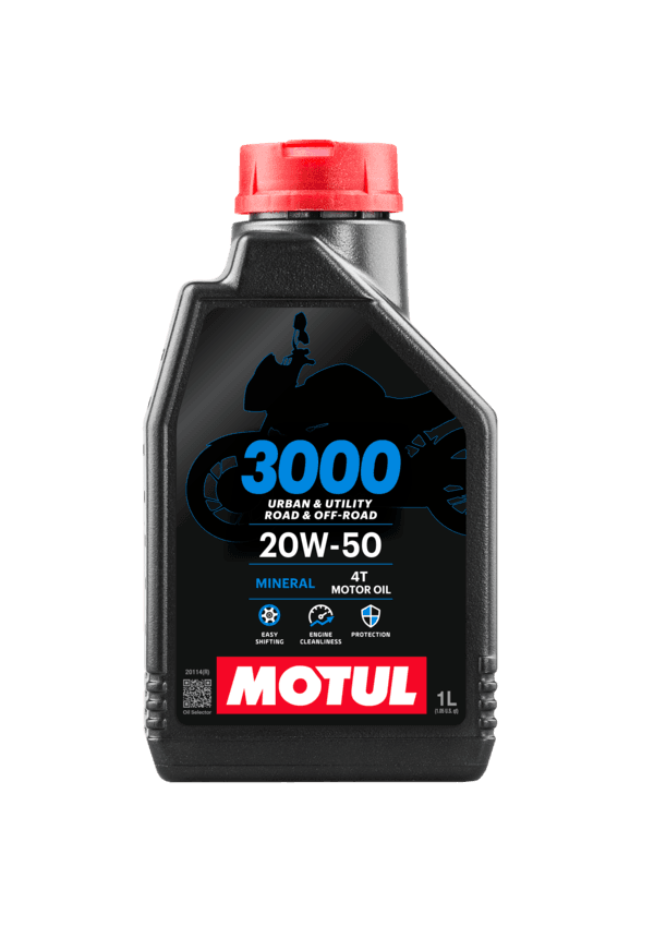 MOTUL 3000 PLUS 4T 20W50 20L モチュール MOTUL 3000 PLUS 4T 20W50 - Motul