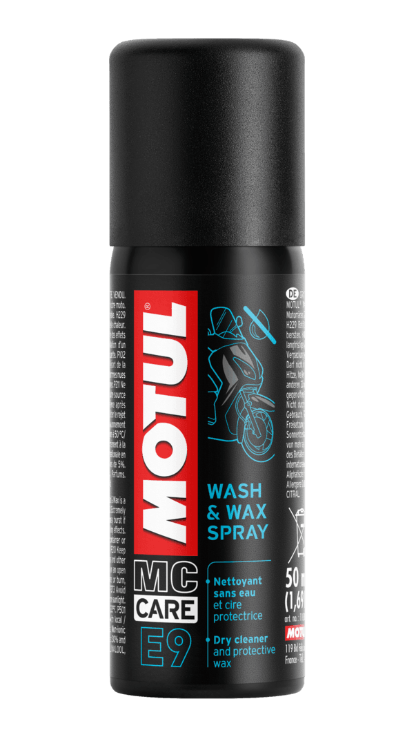 MOTUL MC CARE E9 WASH & WAX SPRAY