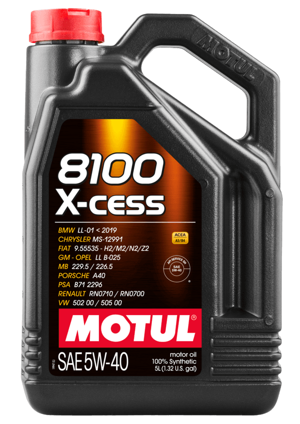 MOTUL 8100 X-CESS 5W-40