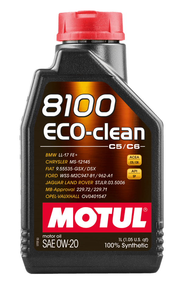 MOTUL 8100 ECO-CLEAN 0W-20 - SKU 108813
