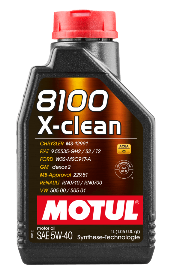 MOTUL 8100 X-CLEAN 5W-40