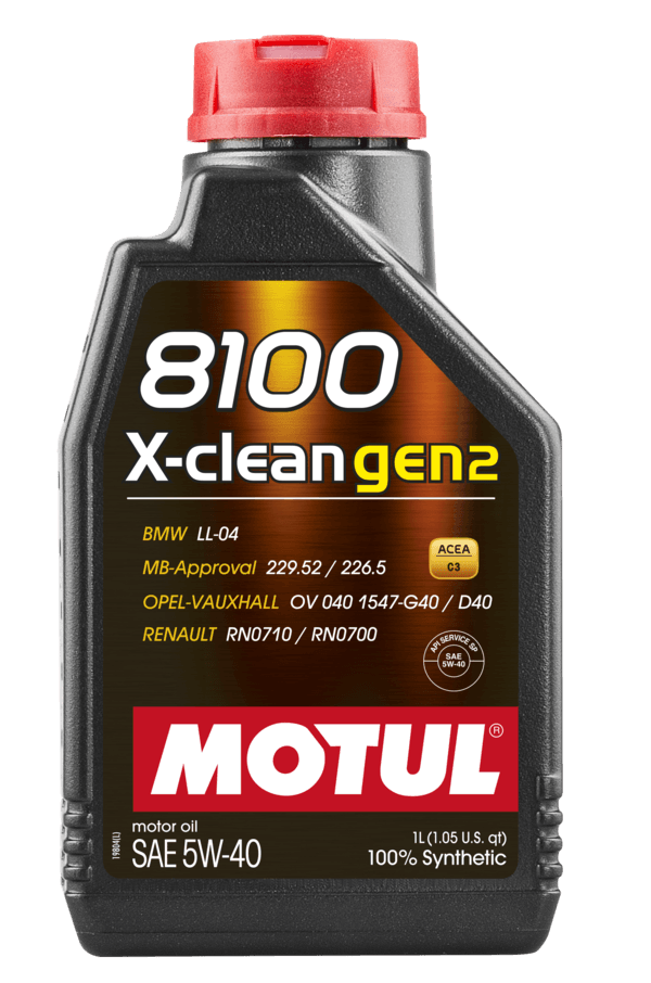 MOTUL 8100 X-CLEAN GEN2 5W-40