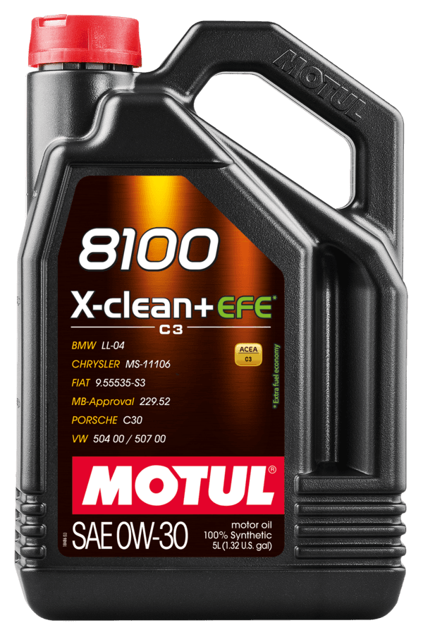 MOTUL 8100 X-CLEAN+ EFE 0W-30 - SKU 111678