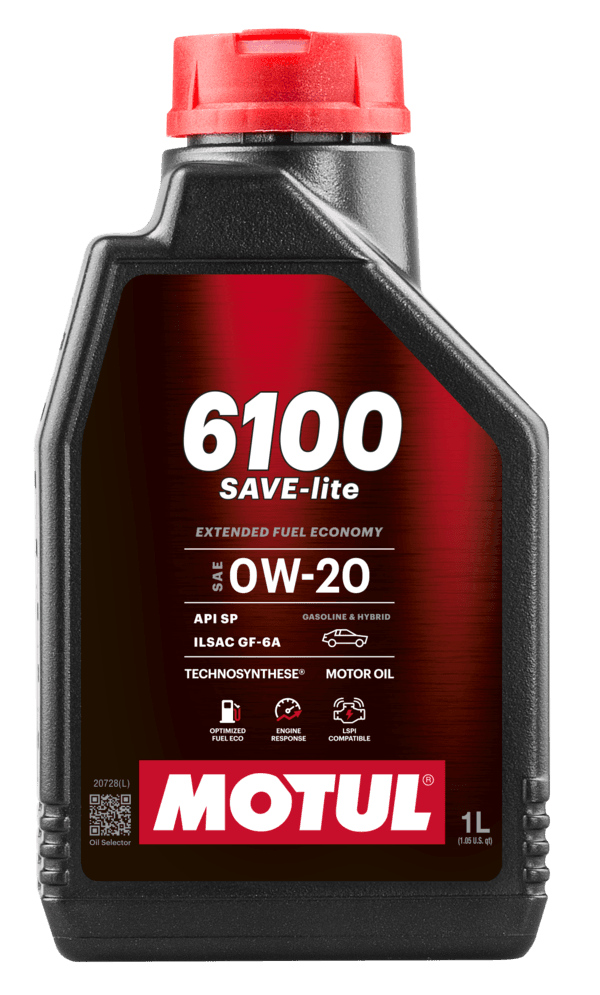MOTUL 6100 SAVE-LITE 0W-20 - SKU 113135