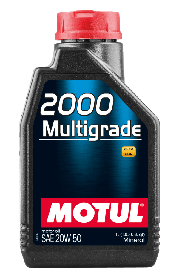 MOTUL 2000 MULTIGRADE 20W-50 - SKU 102769