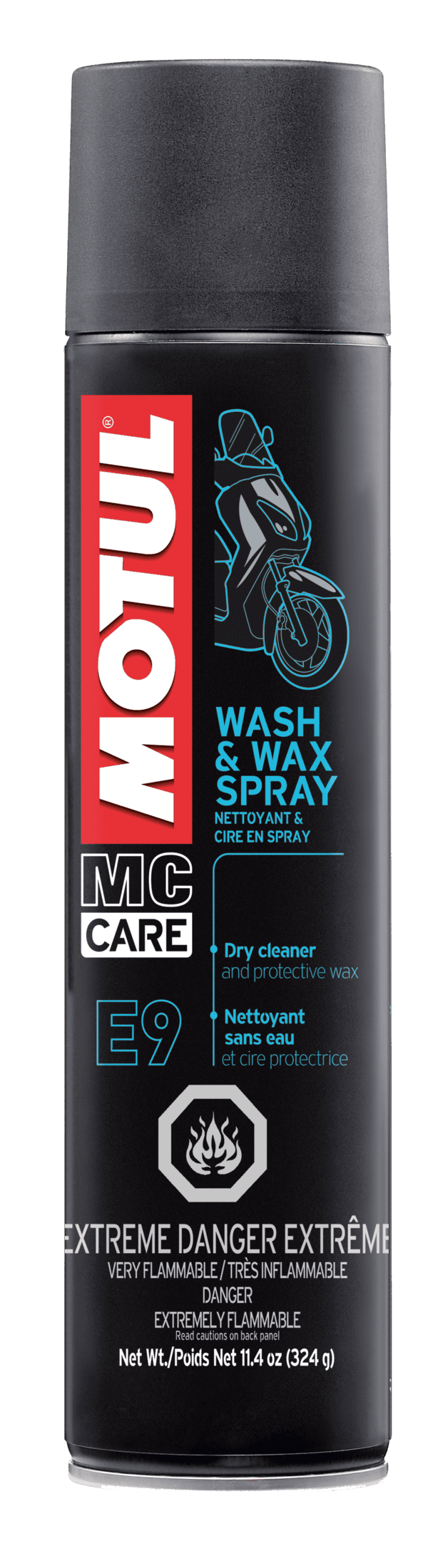 MOTUL MC CARE E9 WASH & WAX SPRAY US - SKU 103258