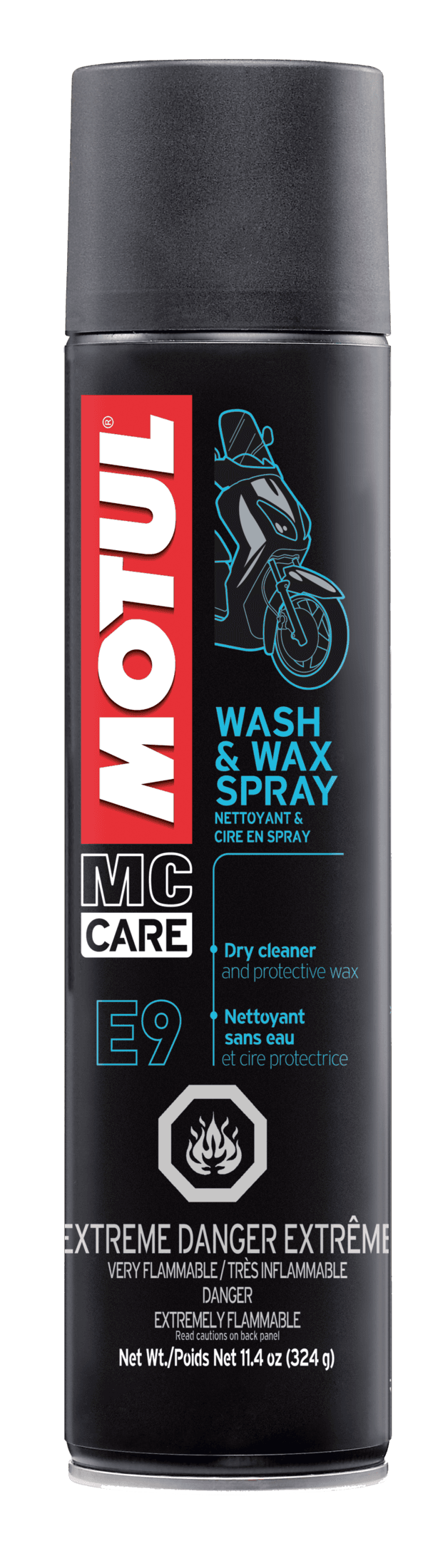 MOTUL MC CARE E9 WASH & WAX SPRAY US