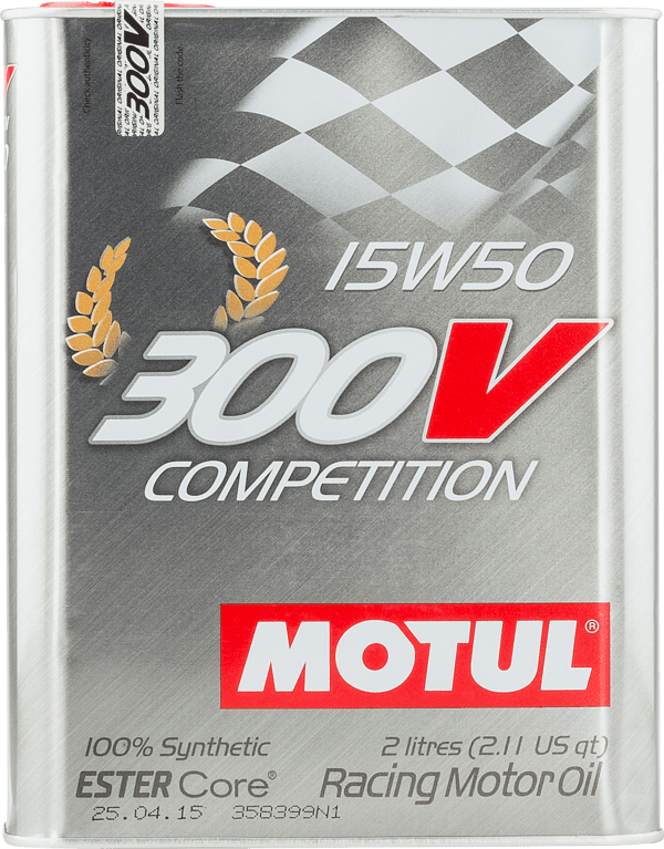 MOTUL 300V COMPETITION 15W-50 - SKU 104244