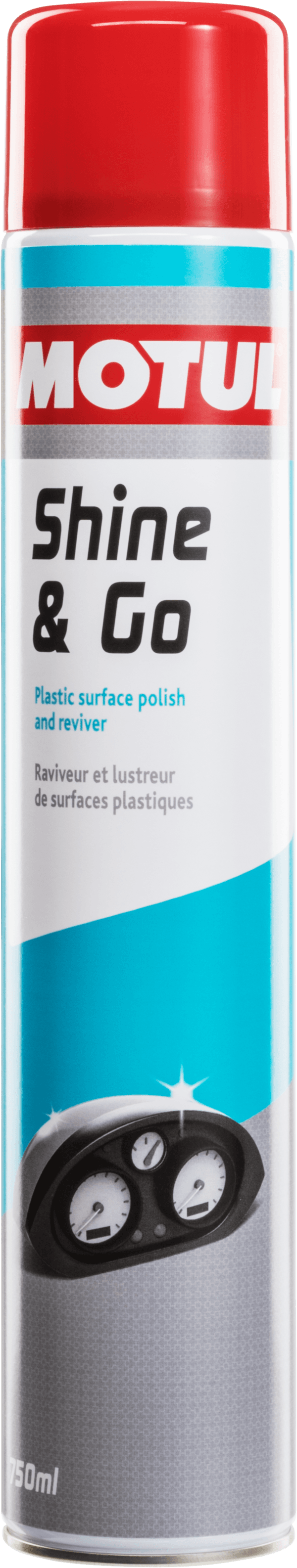 Rejuvenecedor de plásticos Motul SHINE & GO 750ml 