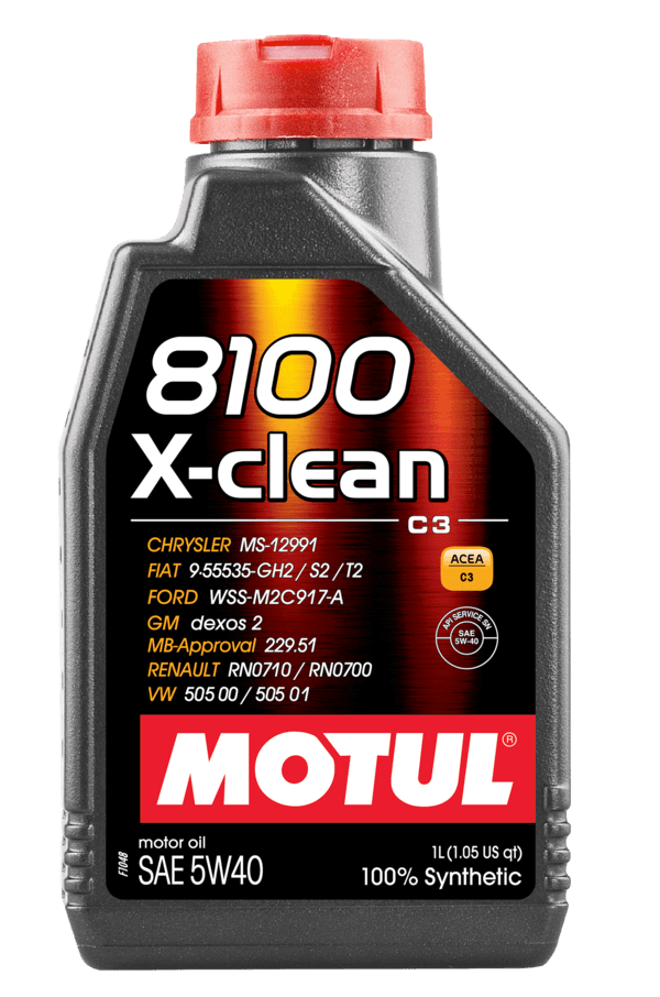 MOTUL 8100 X-CLEAN 5W-40