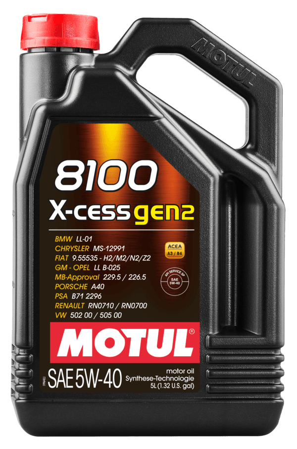 MOTUL 8100 X-CESS GEN2 5W-40