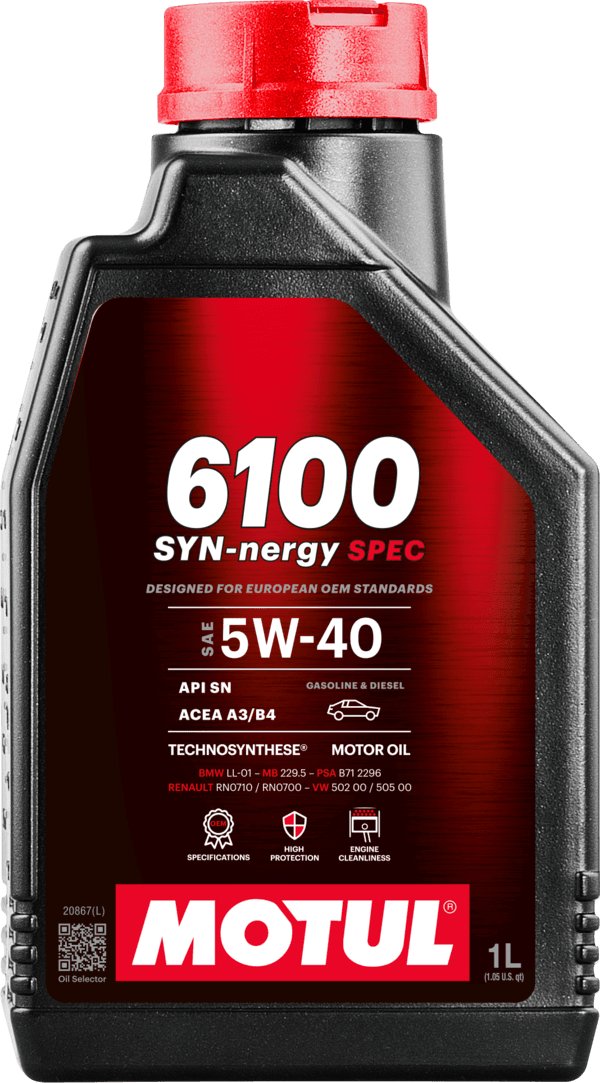 MOTUL 6100 SYN-NERGY SPEC 5W-40