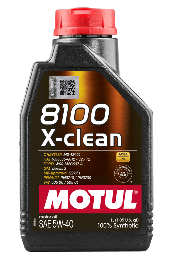 MOTUL 8100 X-CLEAN 5W-40