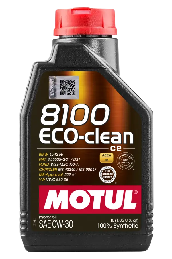 MOTUL 8100 ECO-CLEAN 0W-30 - SKU 102888