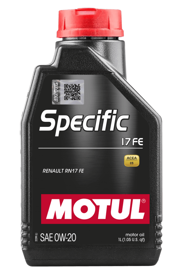 MOTUL SPECIFIC 17 FE 0W-20 - SKU 109949