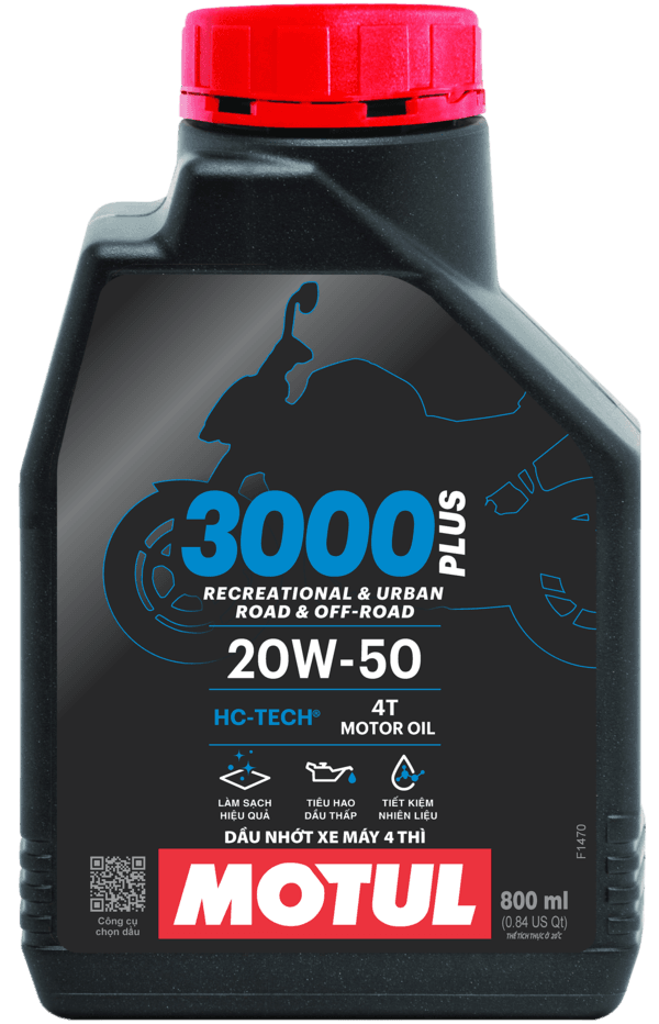 MOTUL 3000 PLUS 4T 20W50 - Motul
